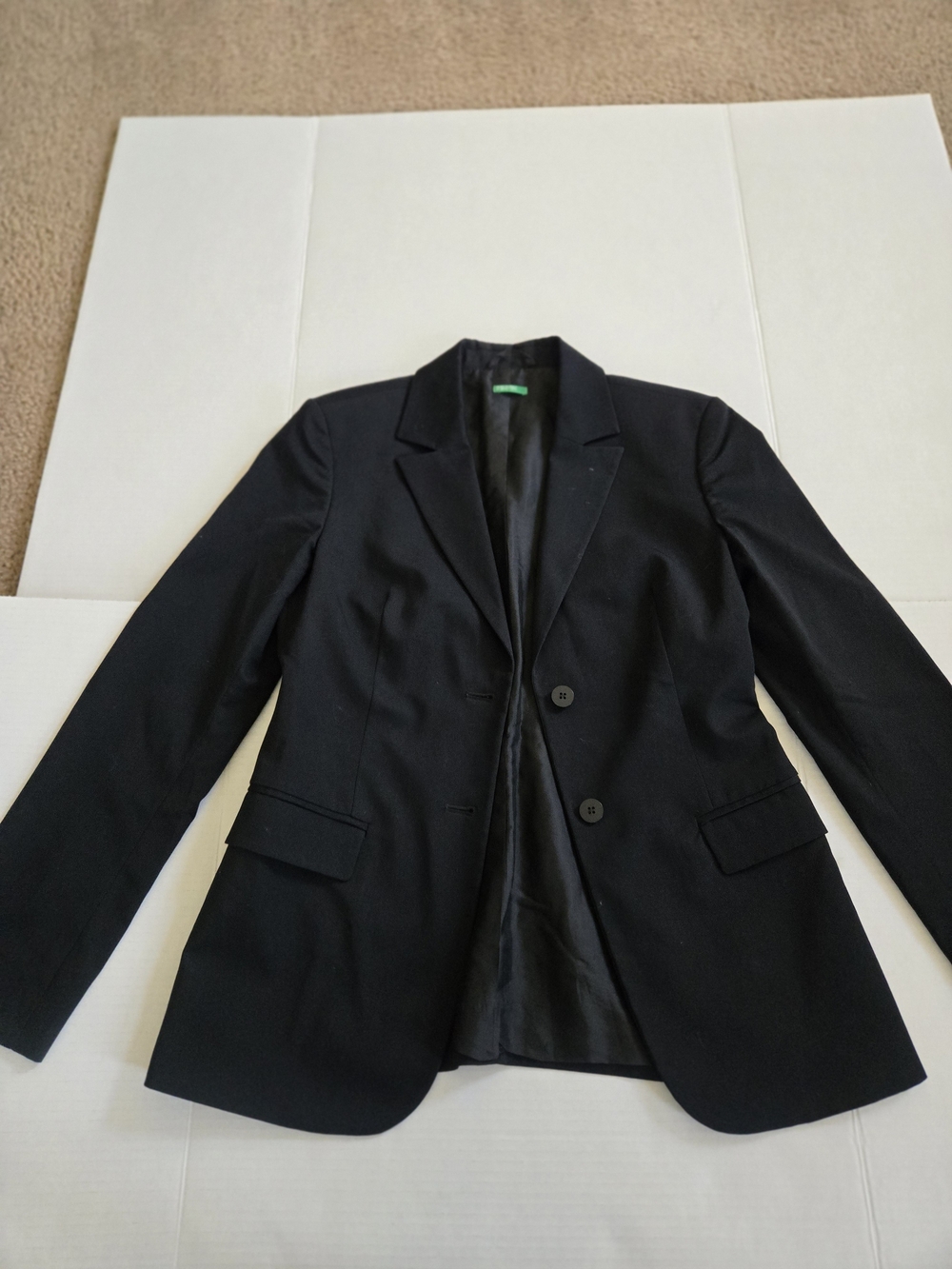 United Colors Of Benetton Classic Black Women's Blazer